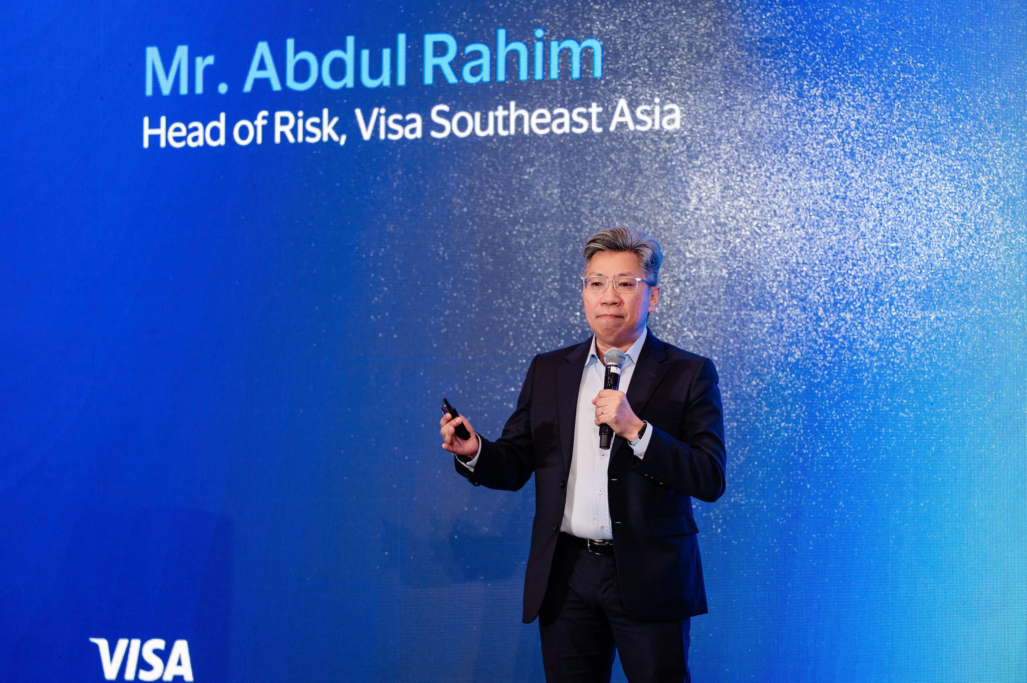 Mr. Abdul Rahim, Head of Risk, Visa Southeast Asia