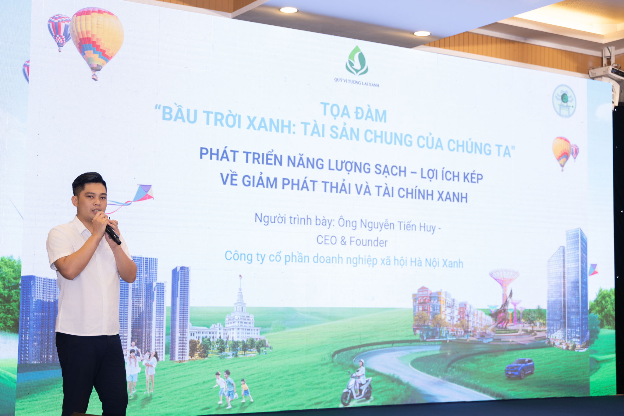 7. Ông Nguyễn Tiến Huy, Hà Nội Xanh