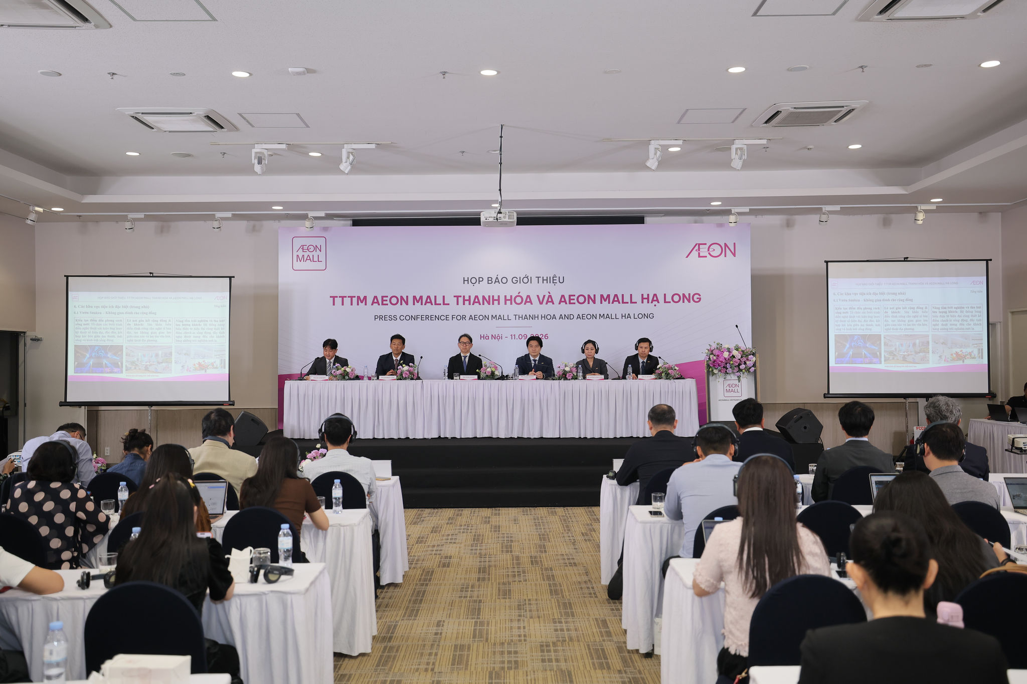 Họp báo giới thiệu AEON MALL Thanh Hóa và AEON MALL Việt Nam