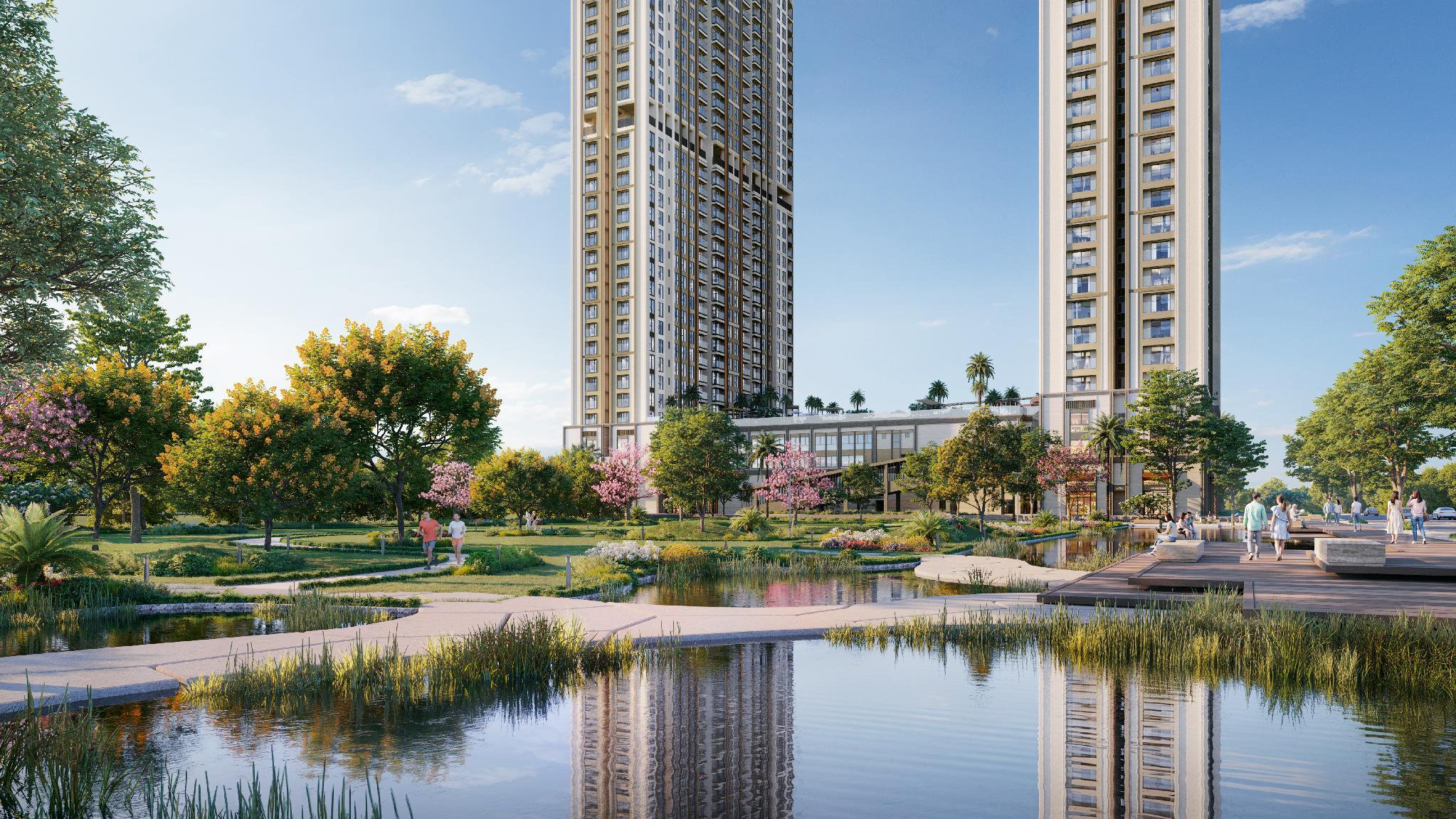 Ảnh phối cảnh dự án (Nguồn: Arcadia at Lavila)