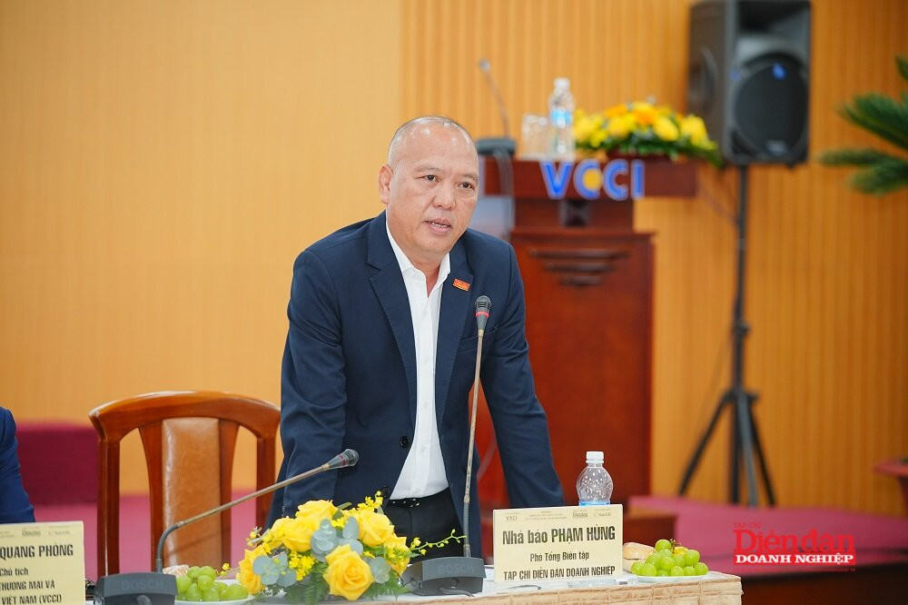 10 Nhà báo Phạm Hùng - Phó Tổng Biên tập Tạp chí Diễn đàn Doanh nghiệp