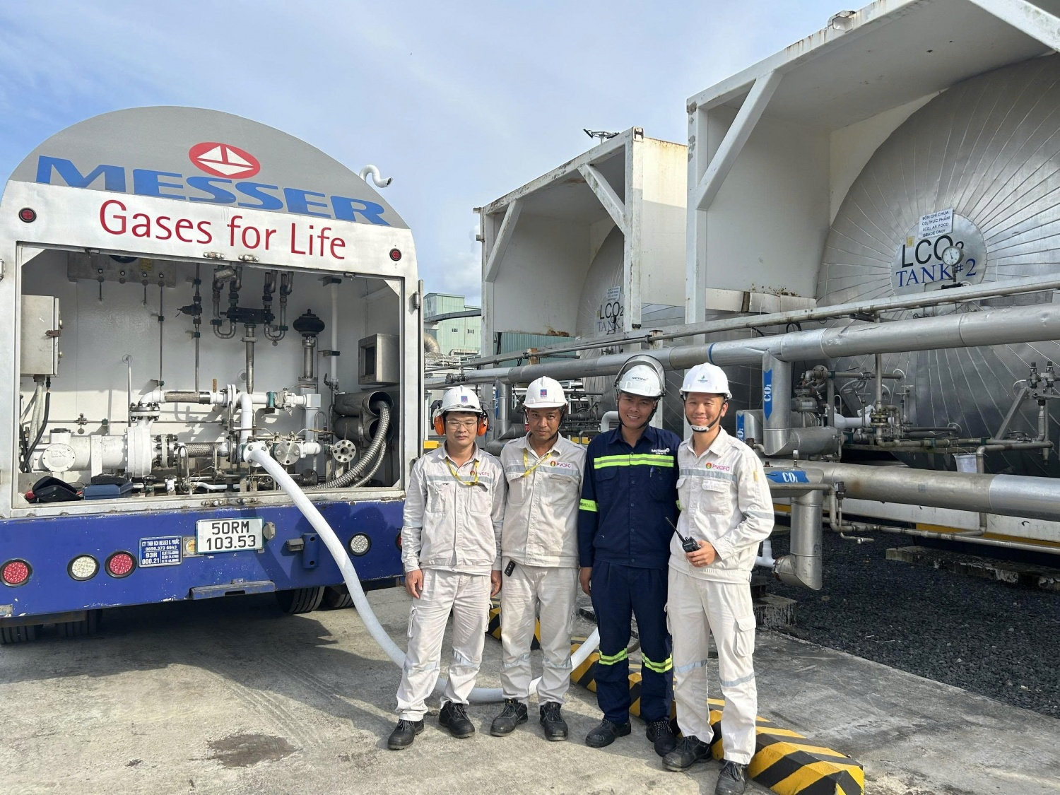 PVCFC bổ sung khí công nghiệp vào ngành nghề kinh doanh