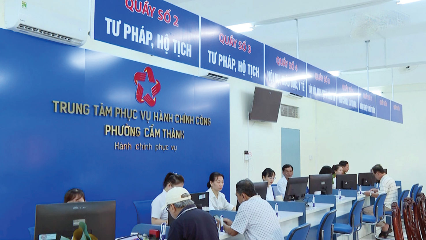 Trung tâm phục vụ hành chính công phường Cẩm Thành