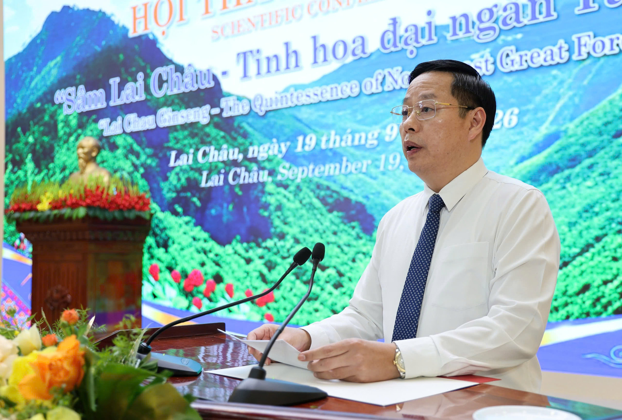 CT Lai Châu tại hội thảo