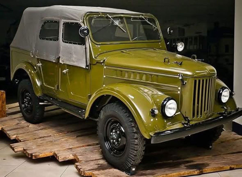 GAZ 69 biến thể đuôi tròn