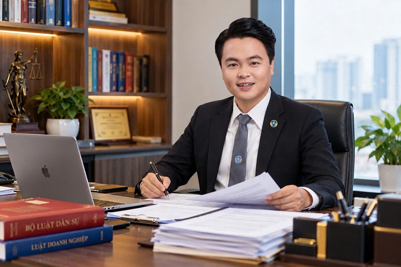 Luật sư Nguyễn Thanh Phong, Trưởng Chi nhánh Công ty Luật Sa Vĩ tại Hà Nội. Ảnh: Nguyễn Giang