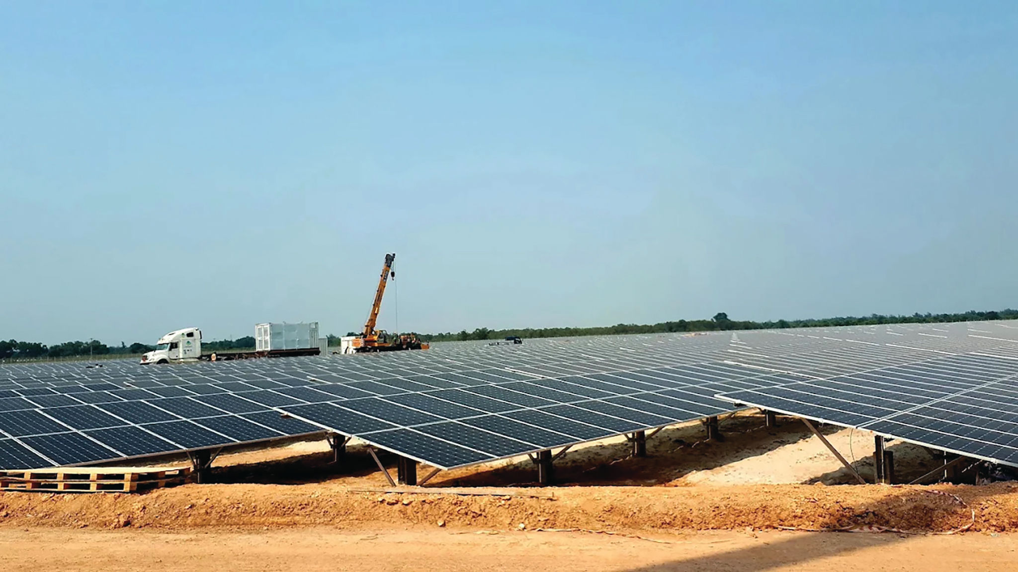 Nhà máy điện mặt trời LIG tại Quảng Trị (Ảnh LIG)