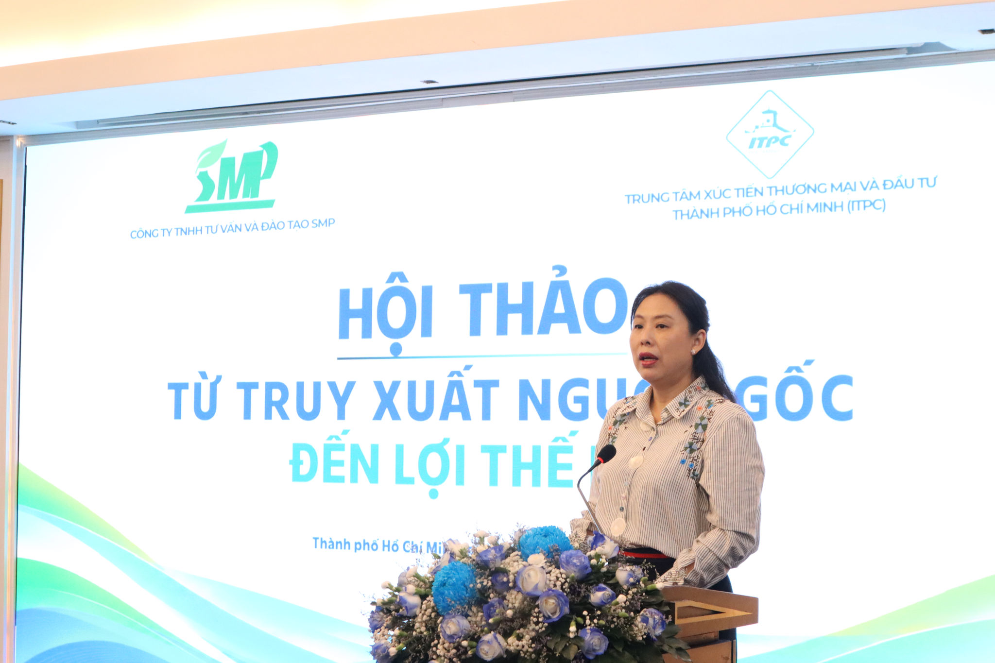bà Hồ Thị Quyên - PGĐ ITPC (1)