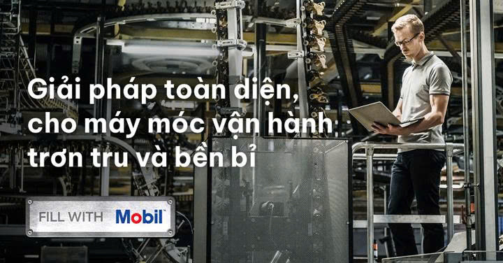 Mỡ bôi trơn Mobilgrease XHP™ 222 (Ảnh: ExxonMobil).