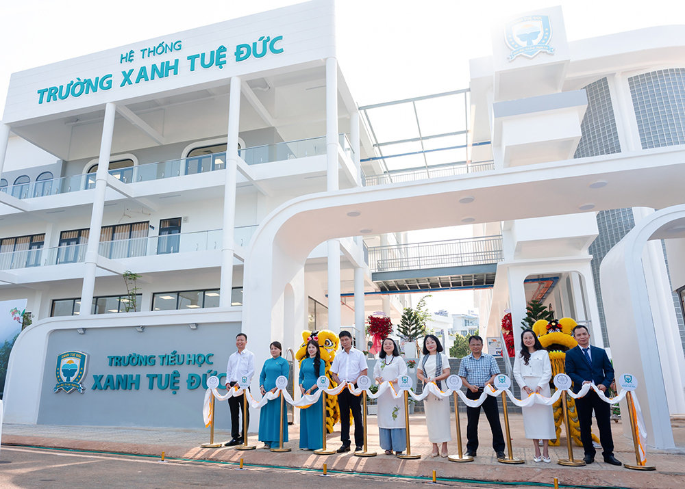 Hình 1 - Trường Tiểu học Xanh Tuệ Đức tại Thành Phố Cà Phê chính thức khánh thành, đưa vào vận hành và tuyển sinh niên khóa đầu tiên 2026 – 2027