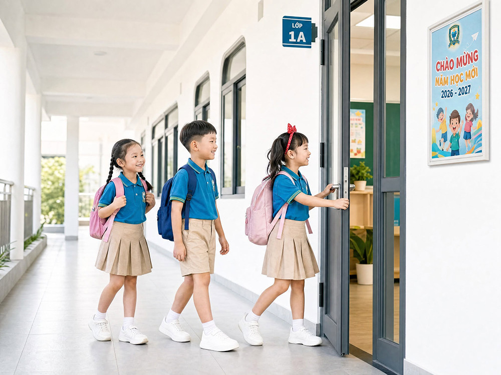 Hình 9 - Hệ thống giáo dục liên cấp tiêu chuẩn quốc tế chính thức đi vào hoạt động