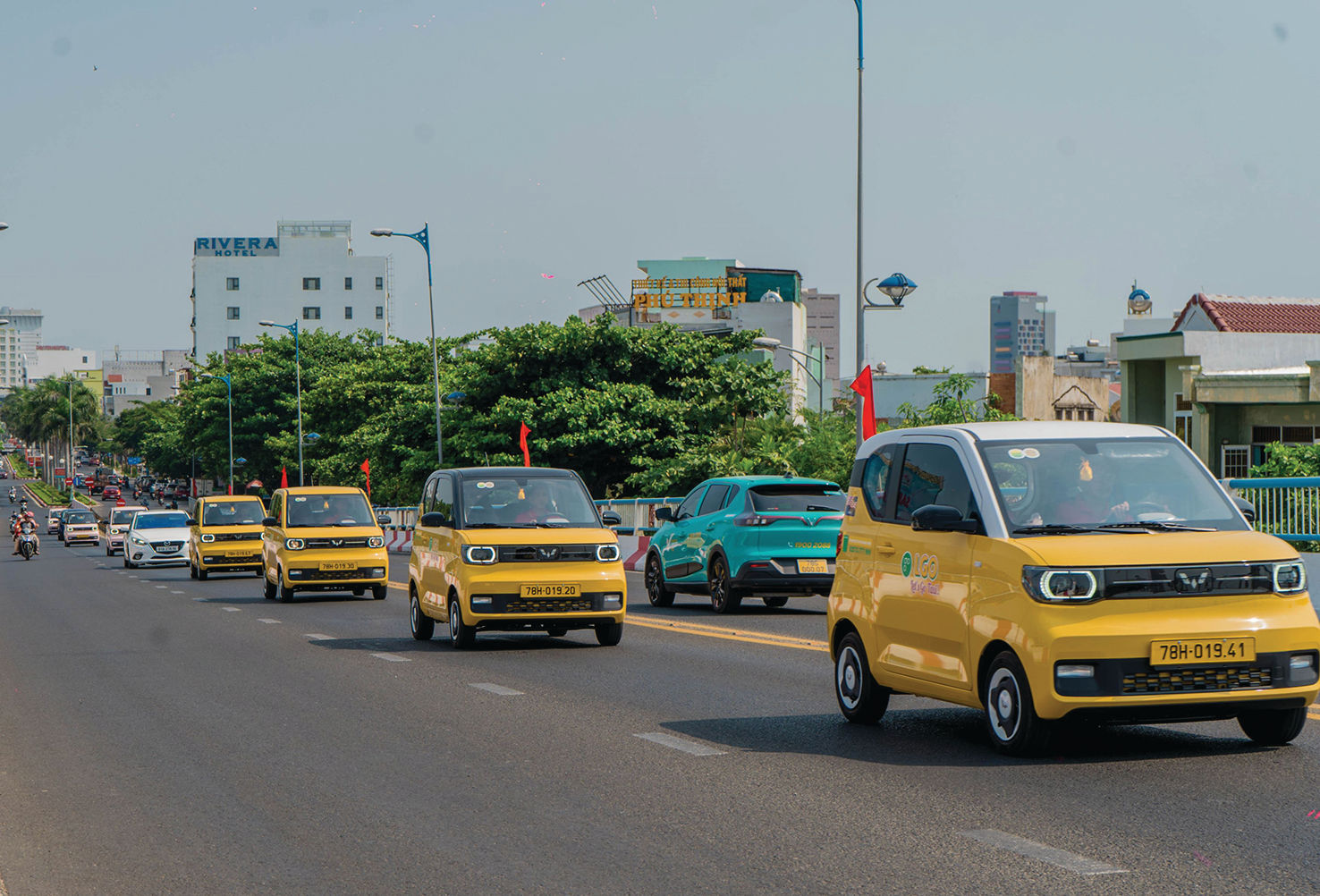 Taxi điện hiện chiếm 70% tổng số xe taxi tại Việt Nam