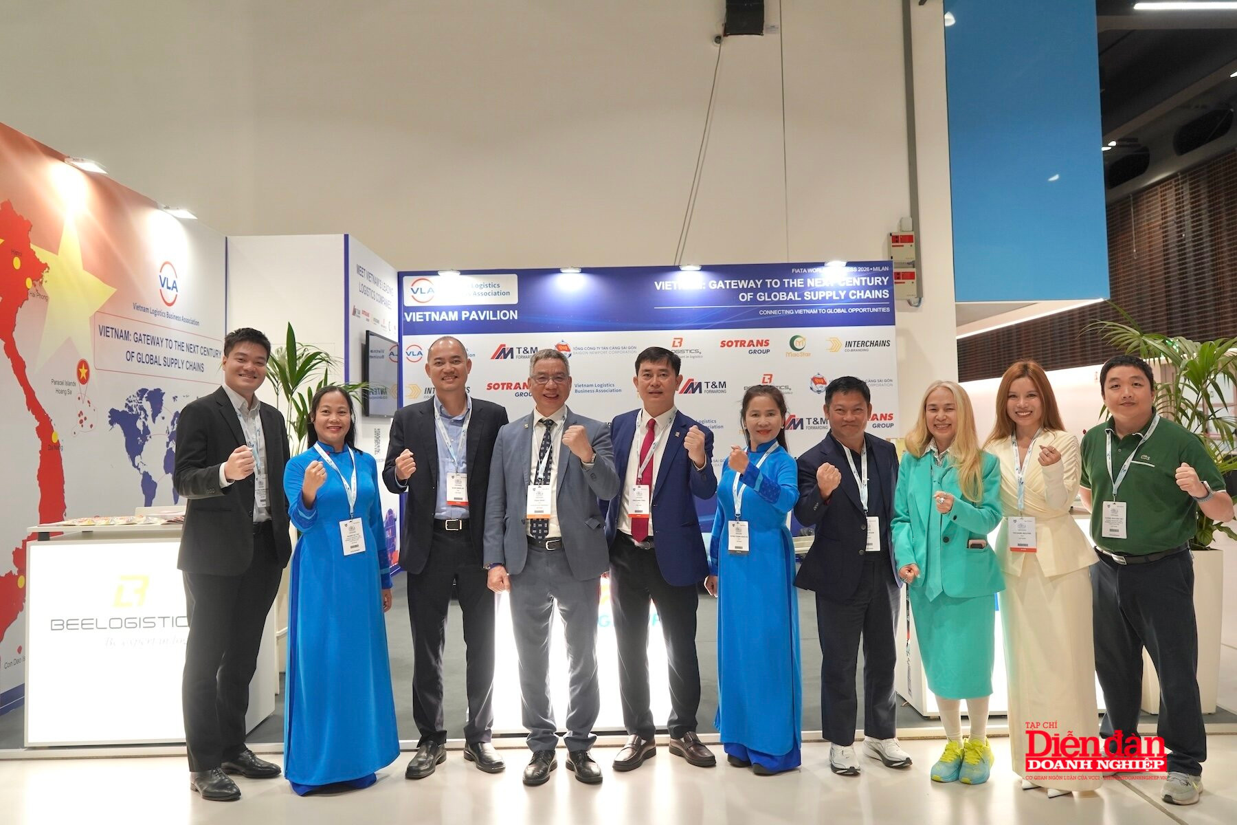 Triển lãm quy tụ các doanh nghiệp hàng đầu ngành logistics thế giới trao đổi tìm kiếm cơ hội hợp tác kinh doanh