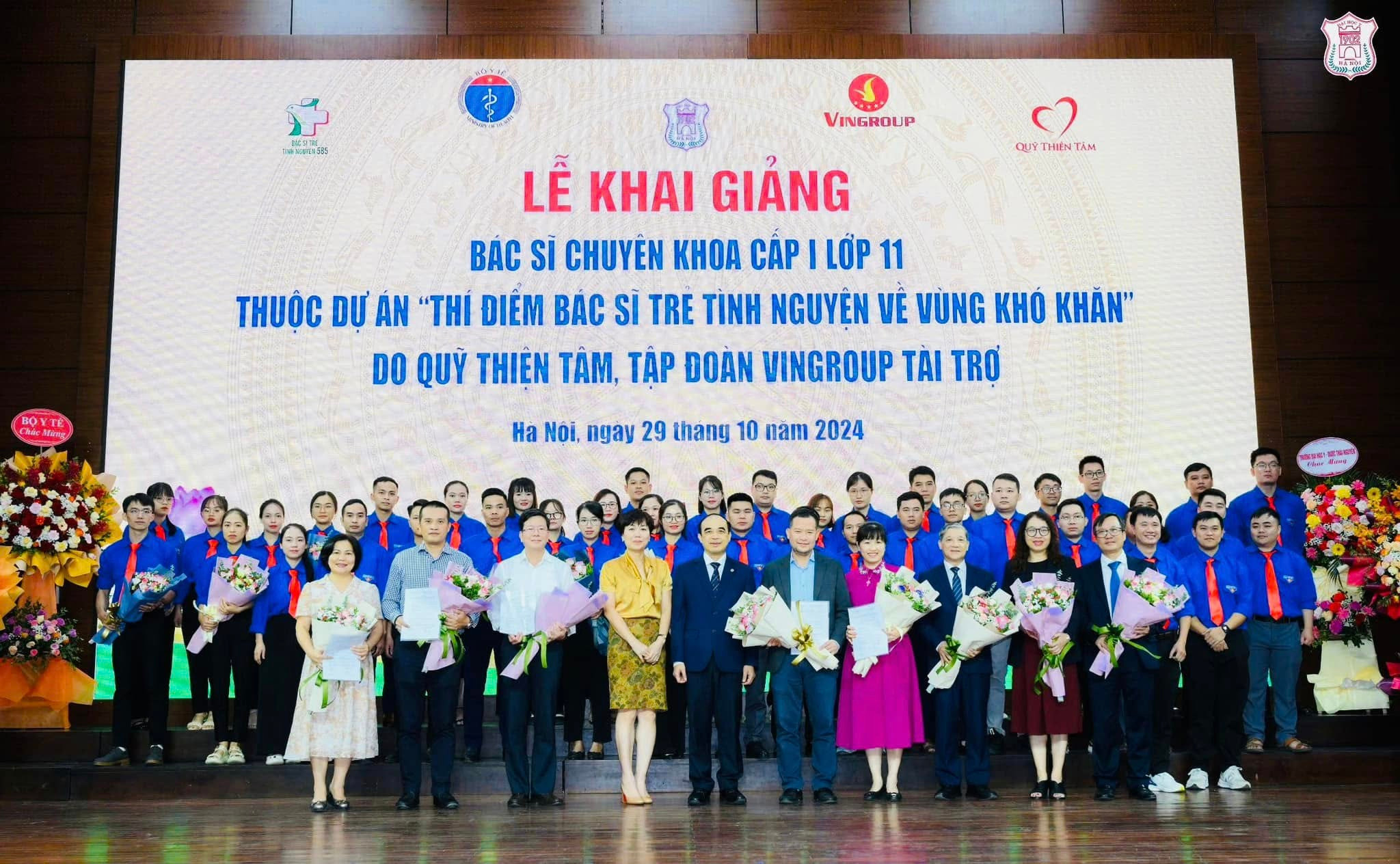 Lễ khai giảng Lớp đào tạo bác sỹ chuyên khoa I cho đội ngũ bác sỹ vùng cao do Quỹ Thiện Tâm hỗ trợ kinh phí triển khai