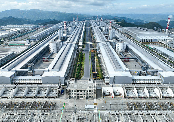 Một khu công nghiệp ở Vân Nam - Trung Quốc