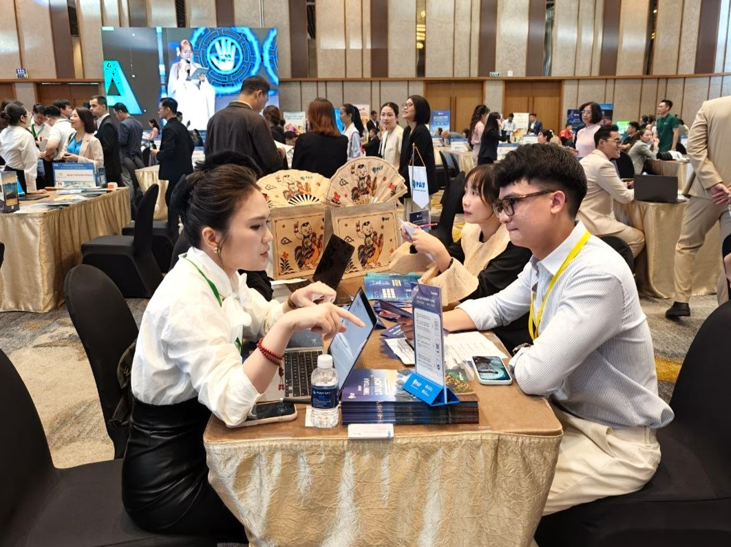 Bàn tư vấn của 9Pay tại sự kiện