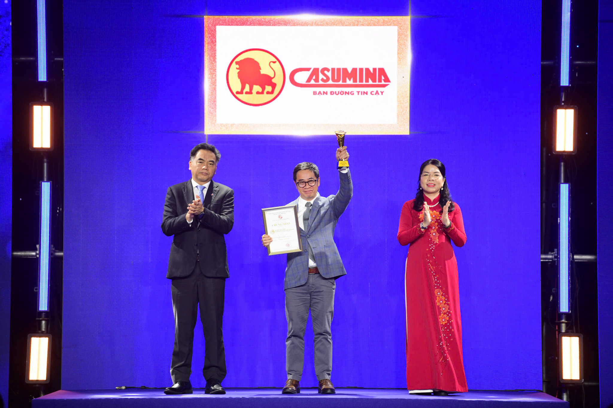 Phó TGĐ Nguyễn Văn Hiền, CASUMINA được công nhận đạt giải thưởng “Thương hiệu Vàng Thành phố Hồ Chí Minh” năm 2026