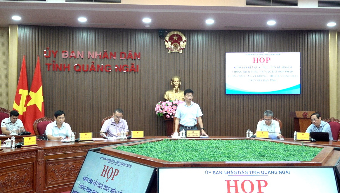 Phó Chủ tịch UBND tỉnh Đỗ Tâm Hiển chủ trì cuộc họp1