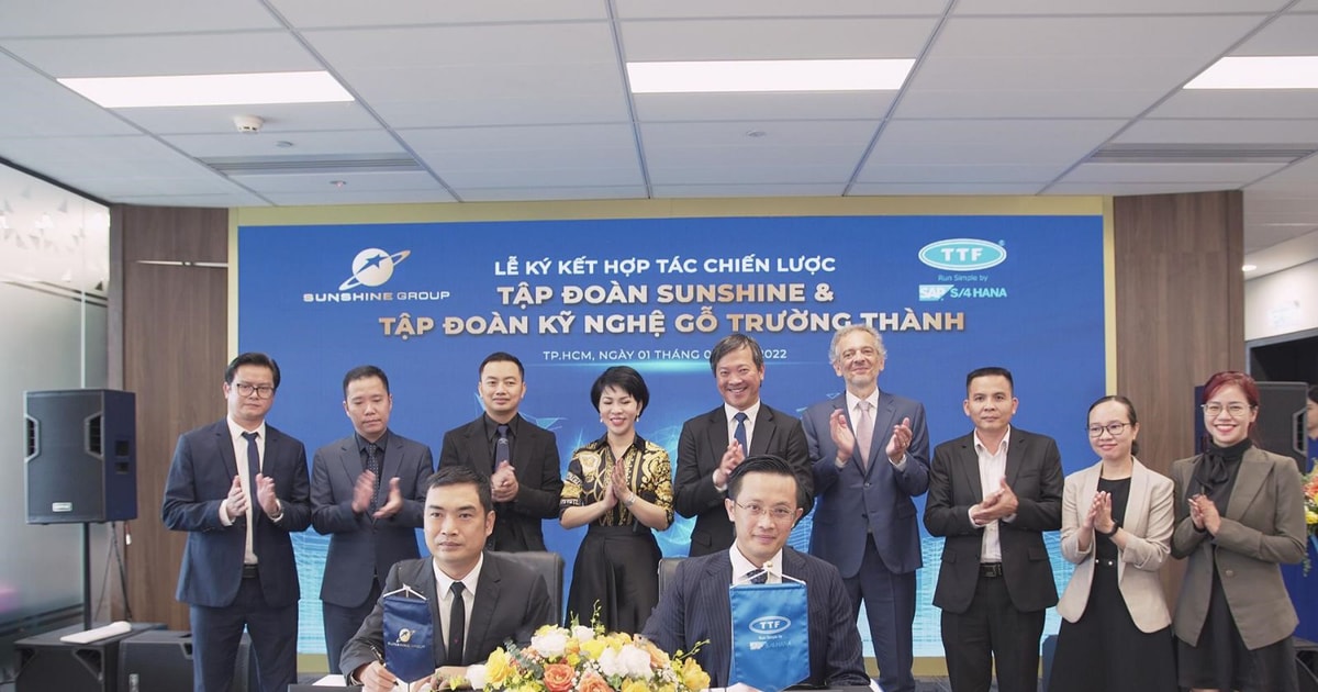 Sunshine Group trở thành nhà đầu tư chiến lược của TTF Group