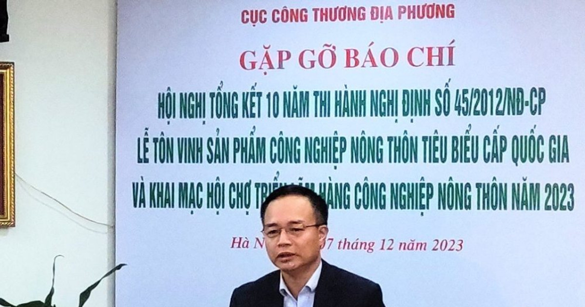 Bộ Công Thương tổ chức chuỗi sự kiện trong chương trình khuyến công ...