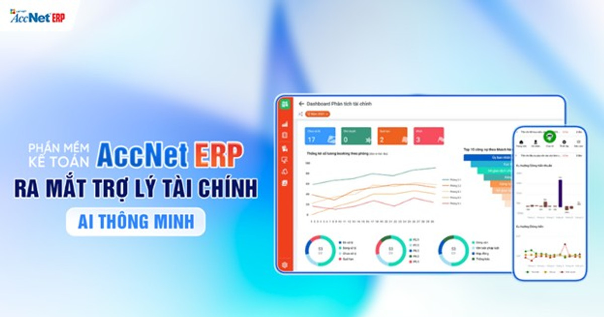 Phần mềm kế toán AccNet ERP chính thức ra mắt 