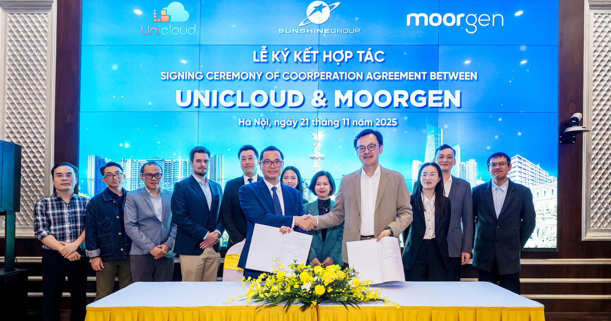 Unicloud Group ký kết hợp tác chiến lược với Tập đoàn Moorgen, mở rộng ...