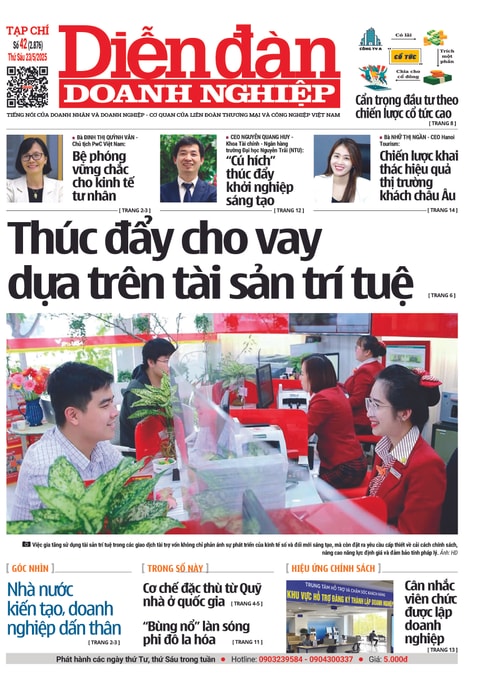 Ấn phẩm in Diễn đàn Doanh nghiệp số 42 ( Thứ Sáu 23/05/2025 )