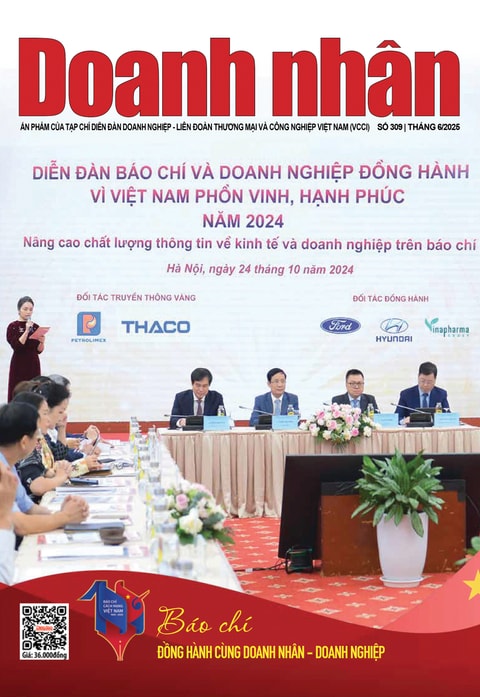 Ấn phẩm in Doanh nhân số 309 tháng 6/2025