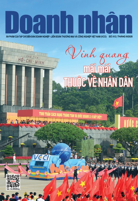 Ấn phẩm in Doanh nhân số 312 tháng 9/2025