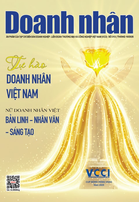 Ấn phẩm in Doanh nhân số 313 tháng 10/2025