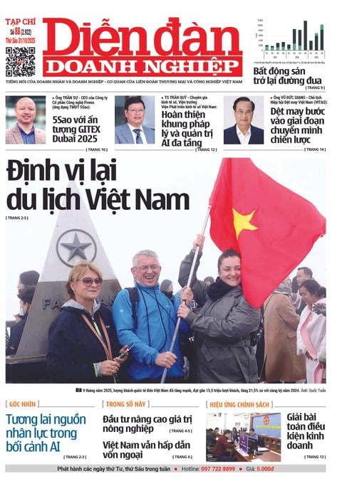 Ấn phẩm in Diễn đàn Doanh nghiệp số 88 (Thứ Sáu 31/10/2025)