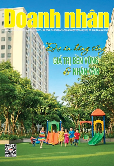 Ấn phẩm in Doanh nhân số 314 tháng 11/2025
