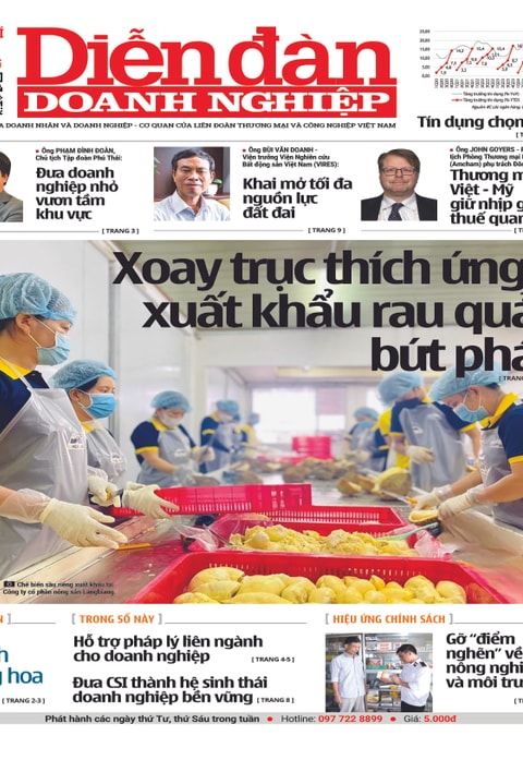 Ấn phẩm in Diễn đàn Doanh nghiệp số 99 (Thứ Tư 12/10/2025)