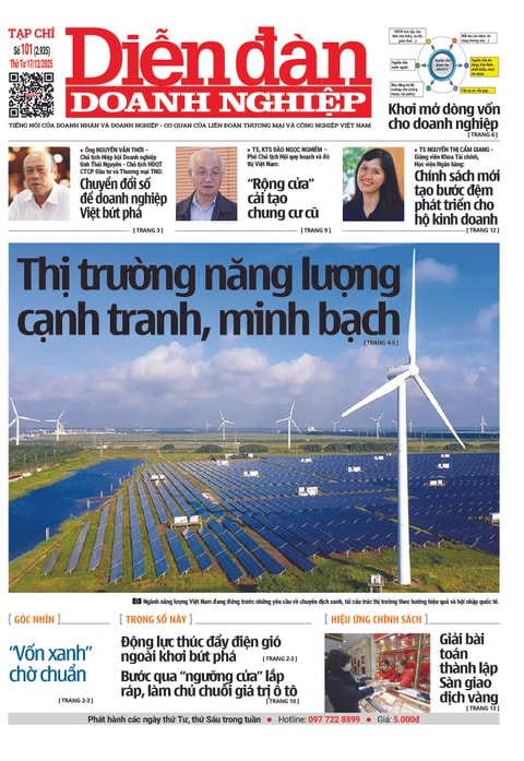 Ấn phẩm in Diễn đàn Doanh nghiệp số 10 (Thứ Tư 17/12/2025)