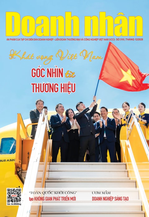 Ấn phẩm in Doanh nhân số 315 tháng 12/2025