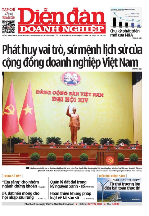 Ấn phẩm in Diễn đàn Doanh nghiệp số 07 (Thứ Sáu 23/01/2026)