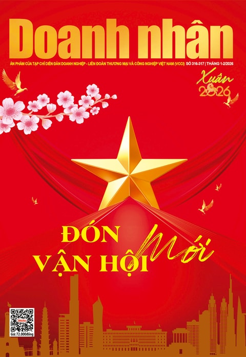 Ấn phẩm in Doanh nhân số 316 tháng 1/2026
