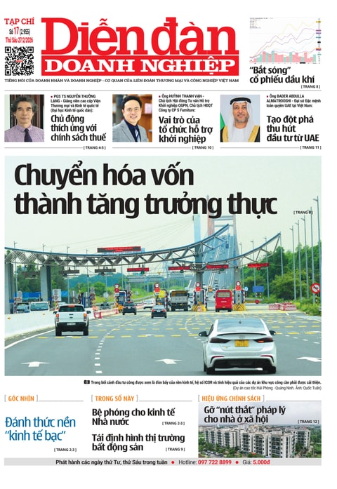 Ấn phẩm in Diễn đàn Doanh nghiệp số 17 (Thứ Sáu 27/02/2026)