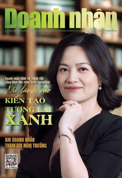 Ấn phẩm in Doanh nhân số 318 tháng 3/2026