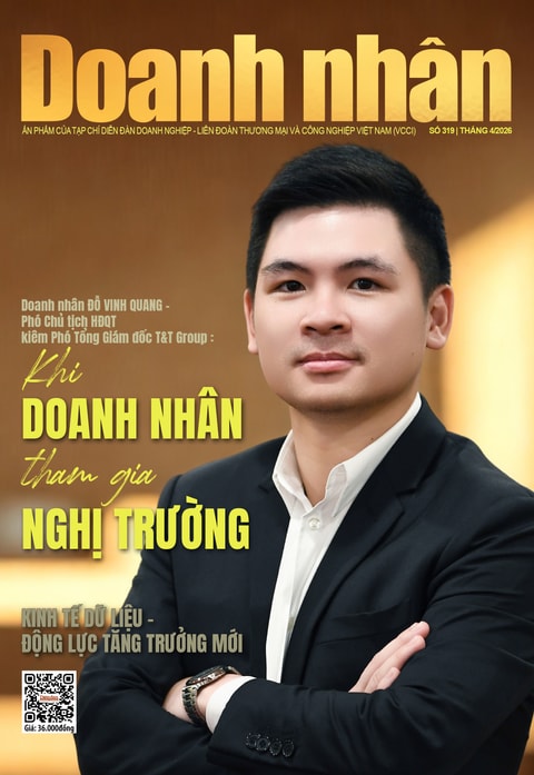 Ấn phẩm in Doanh nhân số 319 tháng 4/2026
