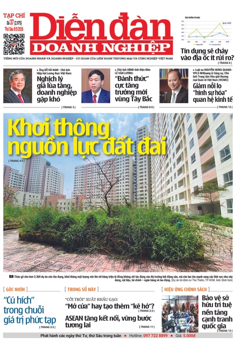 Ấn phẩm in Diễn đàn Doanh nghiệp số 37 (08/05/2026)
