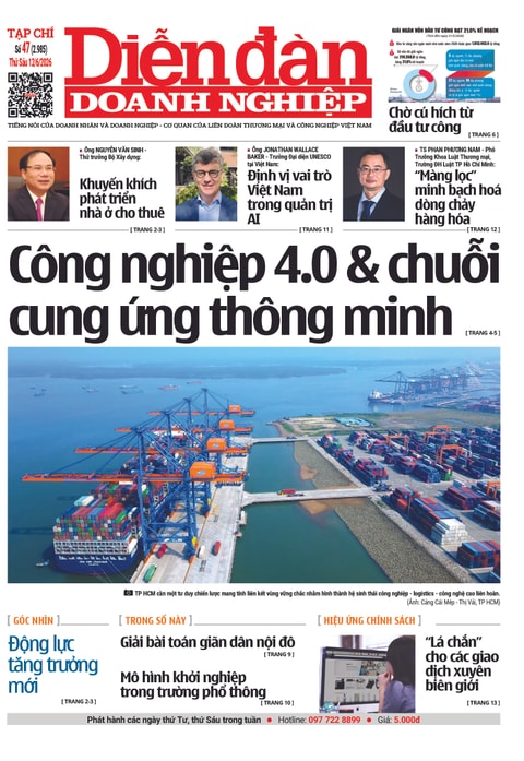 Ấn phẩm in Diễn đàn Doanh nghiệp số 47 (12/06/2026)