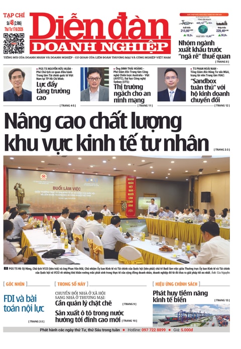 Ấn phẩm in Diễn đàn Doanh nghiệp số 48 (17/06/2026)