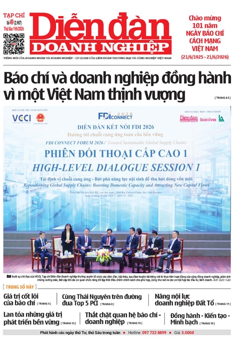 Ấn phẩm in Diễn đàn Doanh nghiệp số 49 (19/06/2026) 
