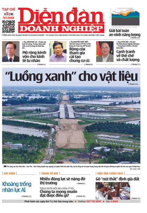 Ấn phẩm in Diễn đàn Doanh nghiệp số 50 (24/06/2026)