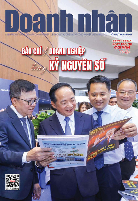 Ấn phẩm in Doanh nhân số 321 tháng 6/2026