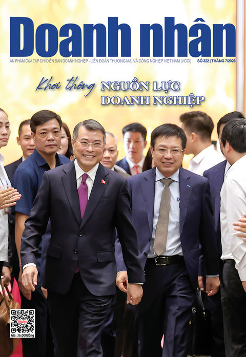 Ấn phẩm in Doanh nhân số 322 tháng 7/2026