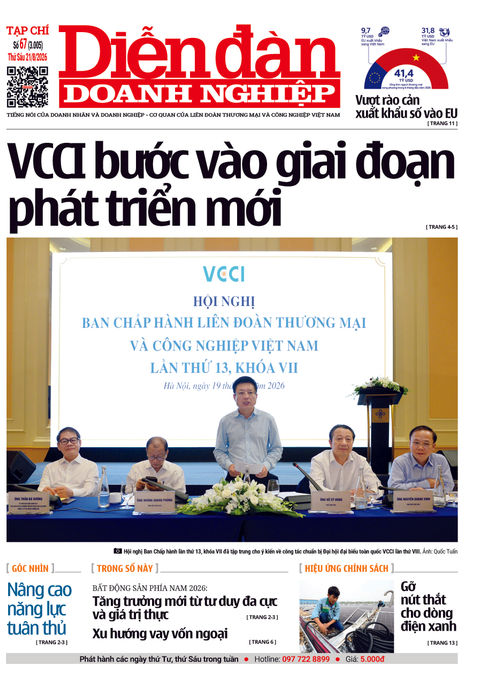 Ấn phẩm in Diễn đàn Doanh nghiệp số 67 (21/08/2026)