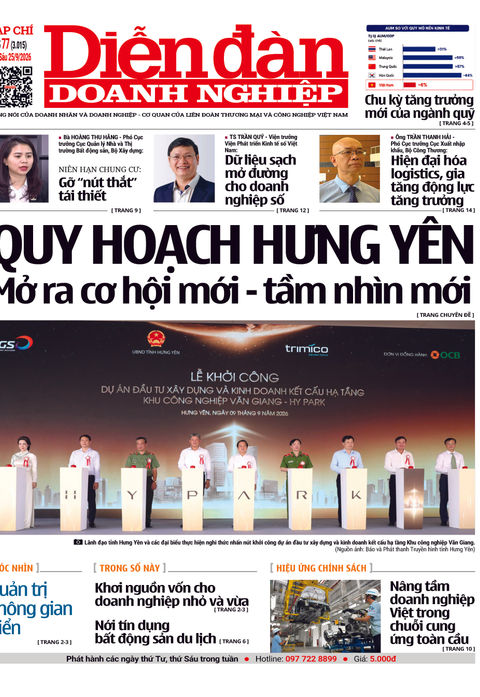 Ấn phẩm in Diễn đàn Doanh nghiệp số 77 (25/09/2026)