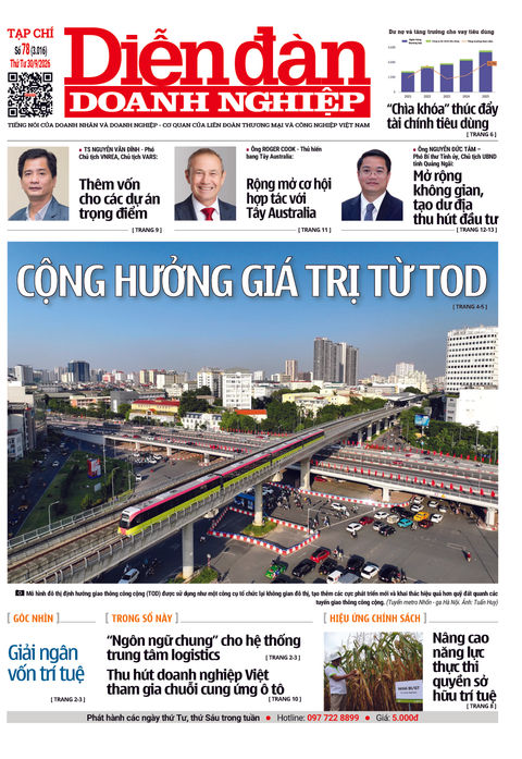 Ấn phẩm in Diễn đàn Doanh nghiệp số 78 (30/09/2026)